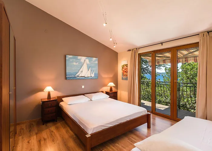 Lejlighed Malerisches Nur 200 Meter Zum Mit Meerblick, Privatparkplatz, Grillbereich Selce